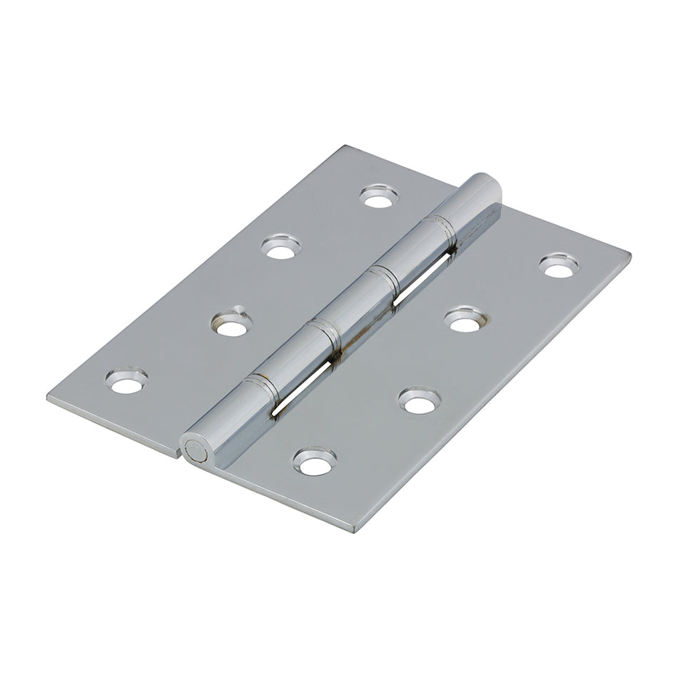 Double steel washered hinges are made to a high specification from solid drawn brass with steel pins. They are ideal for hanging internal doors in domestic applications. Featuring steel washers for long lasting operation and to prevent knuckle wear. Fixings included.