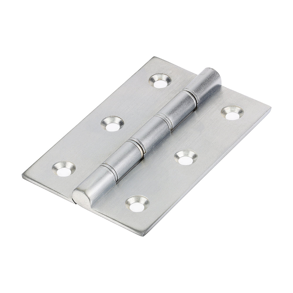 Double steel washered hinges are made to a high specification from solid drawn brass with steel pins. They are ideal for hanging internal doors in domestic applications. Featuring steel washers for long lasting operation and to prevent knuckle wear. Fixings included.
