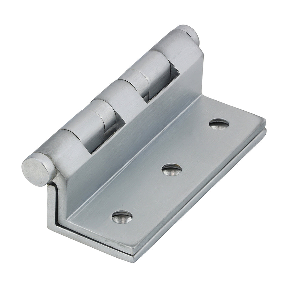These cranked hinges are manufactured from high quality extruded brass and brass pins to guarantee a rust free long lasting finish. They are ideal for high quality rebated casement door and window projects. The ball bearing raced knuckles prevent knuckle wear and will provide a lifetime of silent and smooth operation. Fixings included.