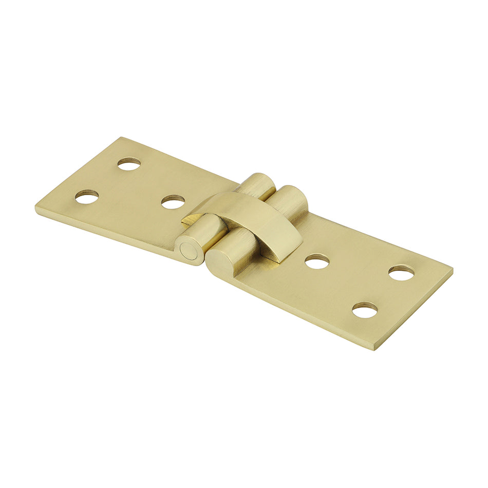 Counter flap hinges are manufactured from high quality extruded brass and brass pins to guarantee a rust free long lasting finish. They are suitable for all counter types and are a popular choice for public bar opening counter tops. Fixings included.