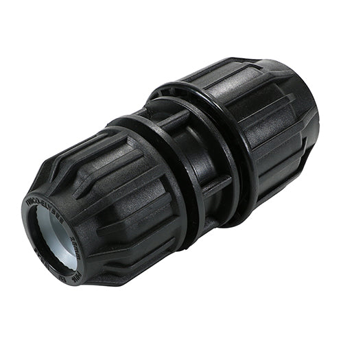 Used to connect two pieces of MDPE pipe of different diameters. 
