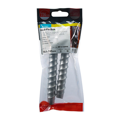 This stress free, non-expansion through fixing is the new solution for heavy duty anchoring into concrete, brick, stone, wood and concrete block replacing the need for traditional anchors such as throughbolts, shield, sleeve and drop-in anchors. 