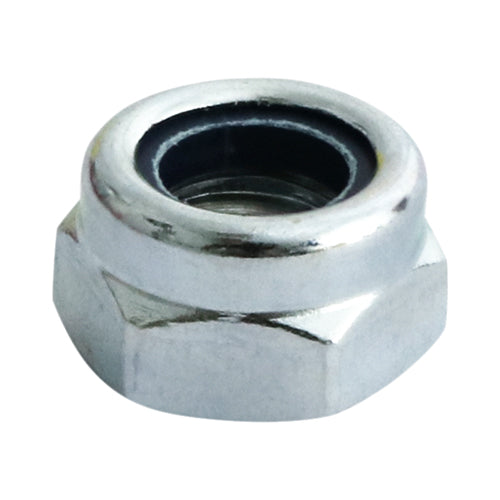 Type T hexagonal nylon nut with a metric thread and is thinner than a Type P. Also known as locking nuts designed to prevent the nut from loosening. Used for all bolting and fastening applications.
