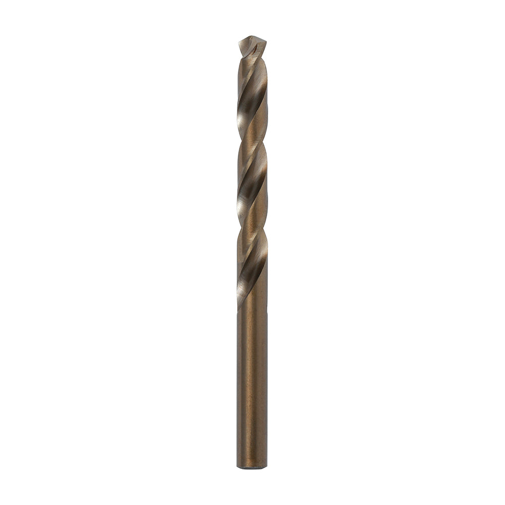 Manufactured from a high quality M35 grade steel. Ideal for drilling holes into stainless steel and other alloy materials. The 135Â° split point prevents the bit from drifting and enables faster penetration. 