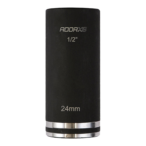 High grade impact sockets for use in the most challenging applications. Made from high quality steel, the sockets are hardened and tempered for maximum strength and comes in a phosphate finish for greater corrosion resistance. Ideal for use in air impact wrenches and impact drivers.