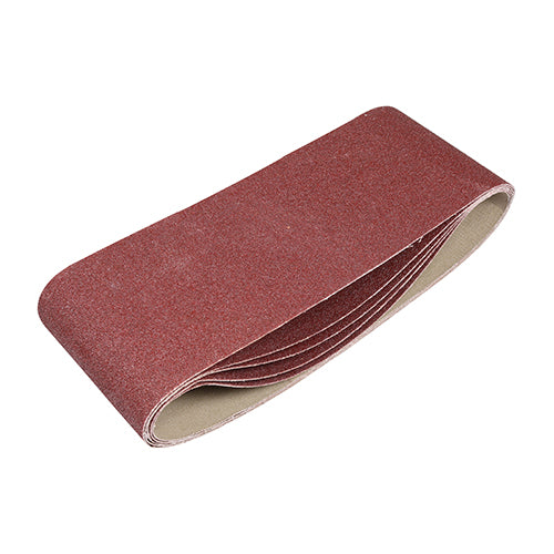 Manufactured using a heat resistant cloth backing and premium quality aluminium oxide grit, TIMCO sanding belts have been designed to maintain sanding performance, prolong lifespan and meet the extreme requirements of modern belt sanders.