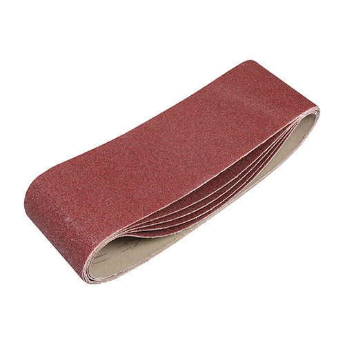 Manufactured using a heat resistant cloth backing and premium quality aluminium oxide grit, TIMCO sanding belts have been designed to maintain sanding performance, prolong lifespan and meet the extreme requirements of modern belt sanders.