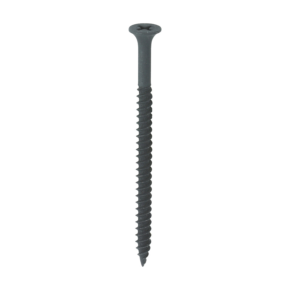 Used to secure plasterboard to wall/ceiling track systems with a max. of 0.6mm thickness. NOTE: Partially threaded.