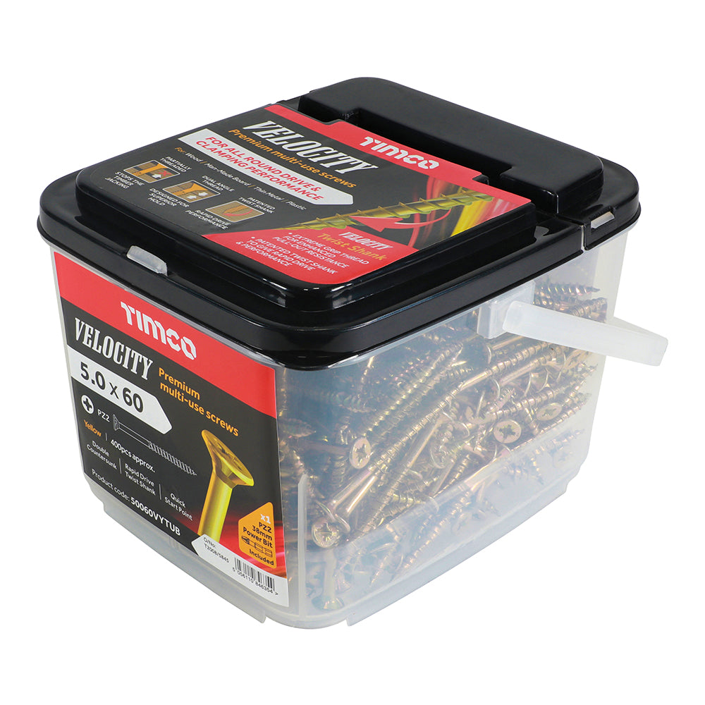 The unique patented Velocity screw has been specifically designed to give rapid installation into many different materials, whilst achieving exceptional pull-out resistance. It has been designed to give the user a consistent and reliable product that can be used in a variety of applications.