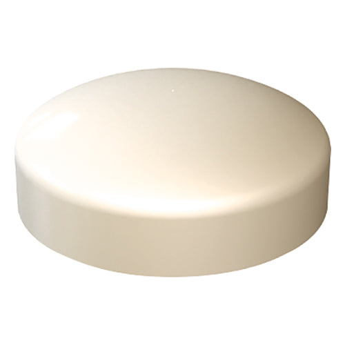 Two piece clip on caps and with retaining washers, to provide a protective and decorative finish. 