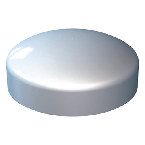 Two piece clip on caps and with retaining washers, to provide a protective and decorative finish. 