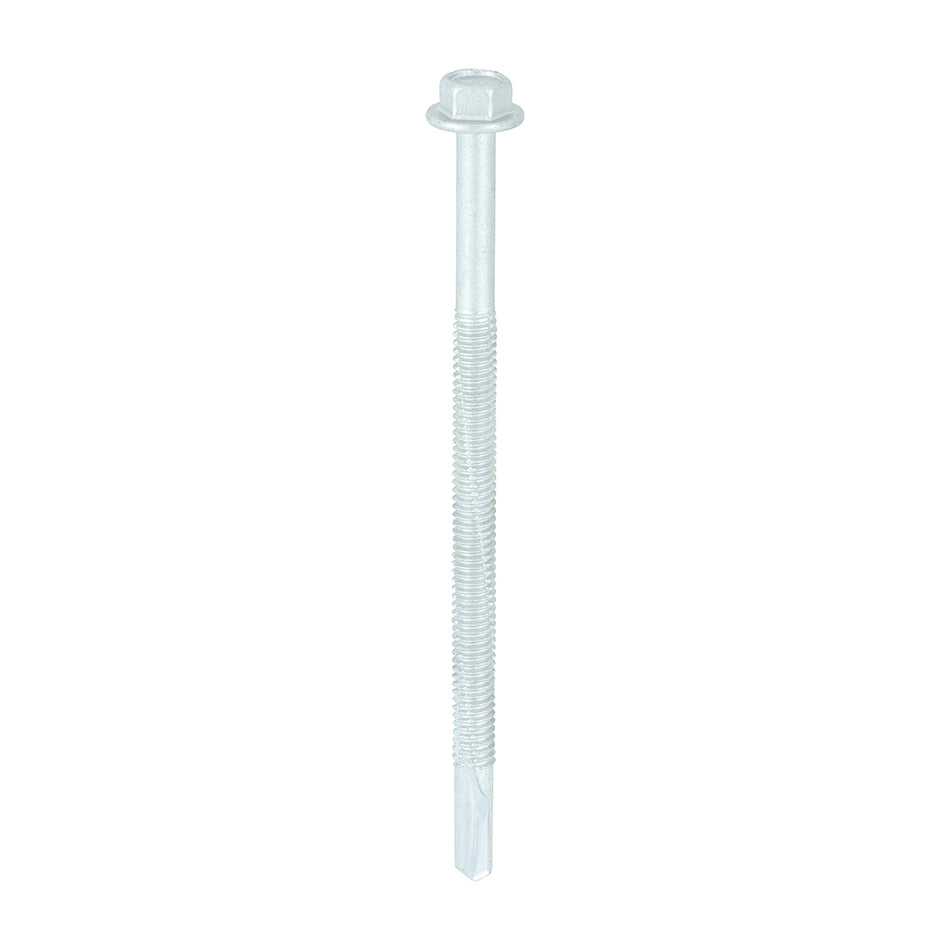 Used for attaching metal to heavy section steel (Max. 12mm) without the need to pre-drill a hole. NOTE: Partially threaded. 