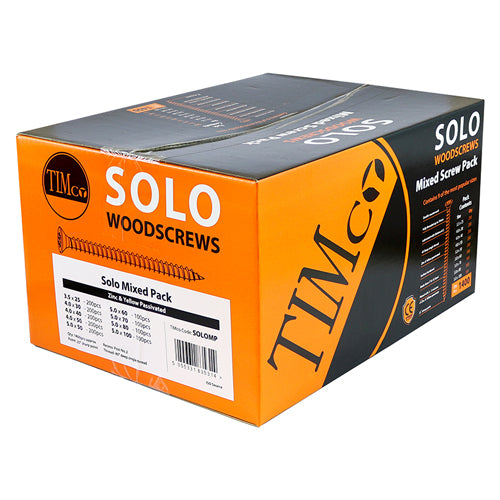 A single thread woodscrew mainly used in various types of timber and man-made boards or into masonry with the use of a plastic plug.