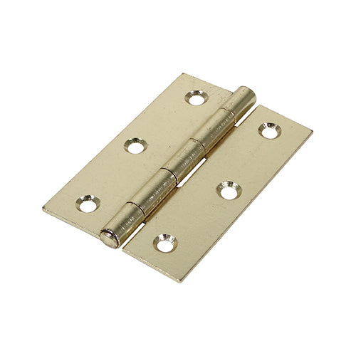 Cranked steel butt hinges with a fixed pin that are ideal for use on light duty internal applications.