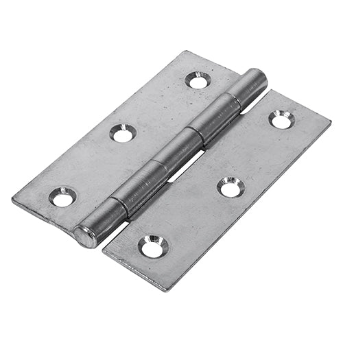 Cranked steel butt hinges with a fixed pin that are ideal for use on light duty internal applications.