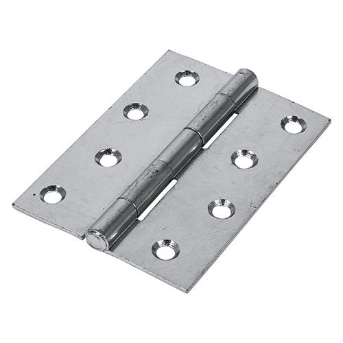 Cranked steel butt hinges with a fixed pin that are ideal for use on light duty internal applications.