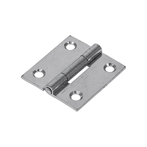 Cranked steel butt hinges with a fixed pin that are ideal for use on light duty internal applications.