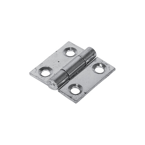 Cranked steel butt hinges with a fixed pin that are ideal for use on light duty internal applications.