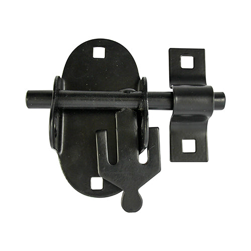 Oval padbolts are ideal for securing flush fitting narrow stile gates and doors in domestic and light commercial applications. They are pad-lockable and fixed with carriage bolts for added security. Fixings included. 