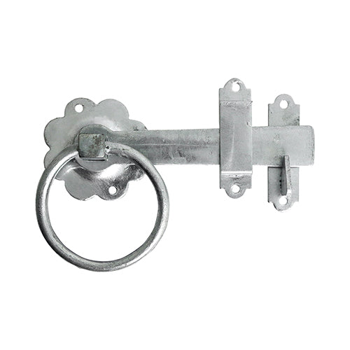 For use on light domestic gates. External handle allows the gate to be opened from the outside. Fixings included. 